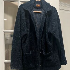 Cozy Black Wool Jacket Vintage